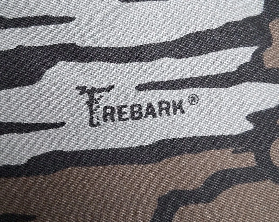 Pantalones cargo vintage Trebark camuflaje para hombre 44x31 pierna ancha lona hechos en EE. UU. AÑOS 80 Foto 2 de 4