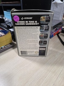 Where in Time is Carmen Sandiego NES Nintendo Complete In Box CIB