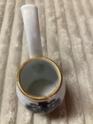 VINTAGE GERMAN PORCELAIN SCHNAPPES SIPPER PIPE SHOT GLASS — photo 3