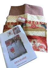 Cross Patch 'Love to Shop' bag sewing kit