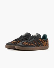 adidas Womens Samba OG Cheetah Pack - Collegiate Green JI2735 Women Size