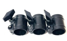 Three Top Mount Post Rack Clamp Cymbal Arm Mount 1.5 for Roland Yamaha ATV