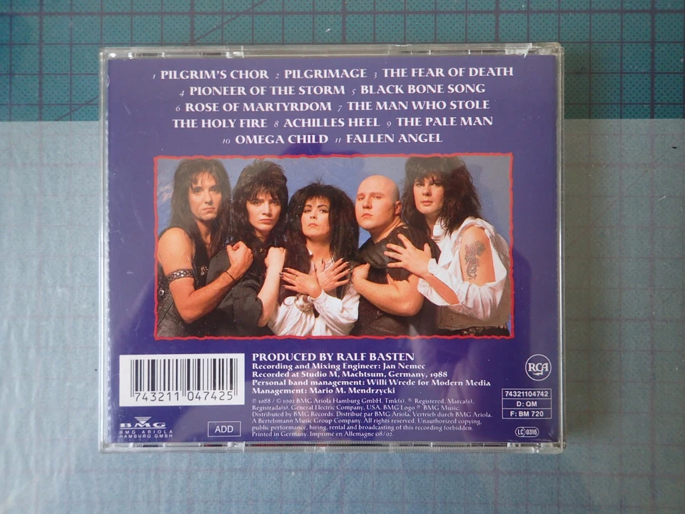 Zed Yago – Pilgrimage CD 1989 EX/EX - Bild 3 von 3