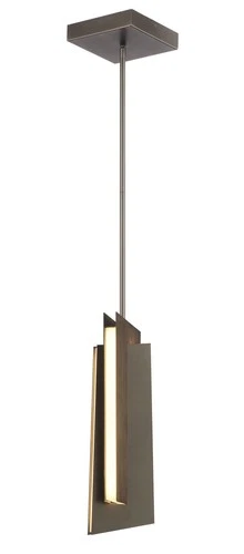 Kovacs P1641-L Intersezioni 6"W x 18-1/4" Tall LED Multi Light - Midnight Iron / - Picture 2 of 6
