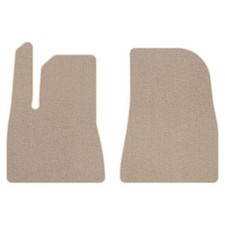 Veloursfußmatten für Tesla 3 ab Bj. 2023 Neu Automatten Passend VORNE BEIGE PREM