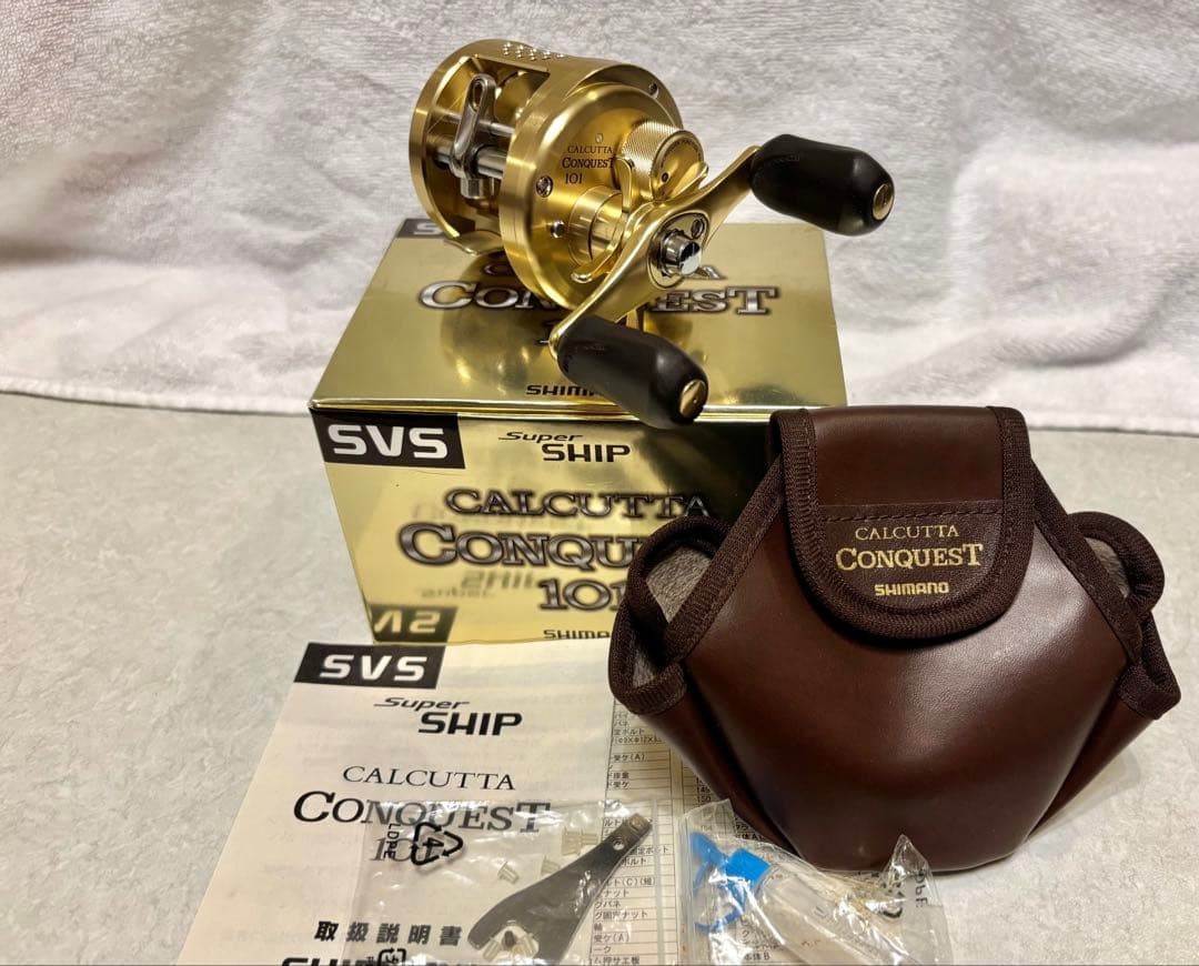 Shimano 01 Calcutta Conquest 101 Left Hand Baitcasting Reel | eBay