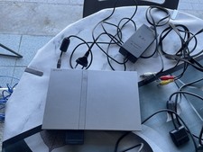 Sony PlayStation 2 Slim Silver – PS2 Funzionante | Con Cavi + Controller Nero