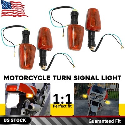 4X Motorcycle Turn Signal Light For Yamaha TW200 XT225 XT250 FZR400 XT600 FZR600