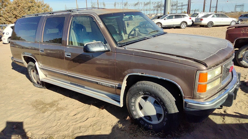 Regulador de ventana eléctrica trasera izquierda conductor Chevy Suburban 1992-1999 con motor trasero Foto 2 de 4