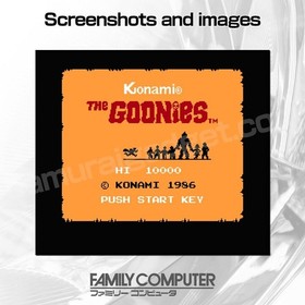 The Goonies & The Goonies 2 (II) solo gioco Nintendo Famicom / FC [Japanese NES]