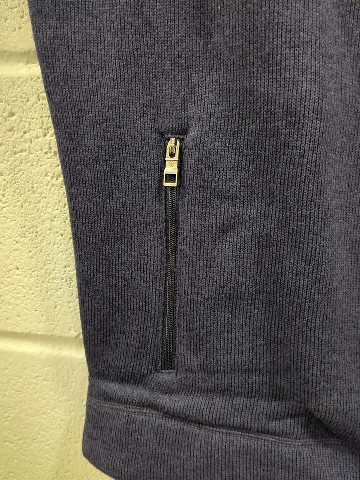 Peter Millar Crown Sweater Fleece Vest Mens Large Navy NEW! - Image 3 of 4