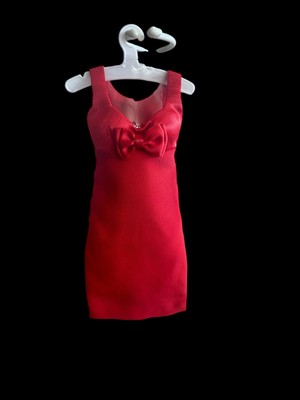Franklin Mint Princess Diana Red Dress For 16  Dolls