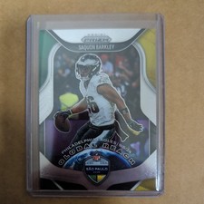 2025 Panini Prizm Football Saquon Barkley Global Reach Prizm #1 Eagles