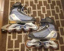 GORGEOUS COLORS VINTAGE NIKE N DORPHIN 3 INLINE ROLLER SKATES WOMEN'S SIZE US8.5
