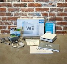 BOXED Nintendo Wii Video Game System RVL-001 Console Only - NO CONTROLLERS