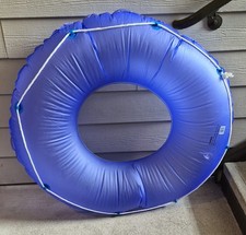 Blue Inflatable Swimming Tube with Rope 38 in...