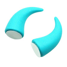 2Pcs Colorful Motorcycle Helmet Devil Horns Cat Ears Decor Universal Motorbike B