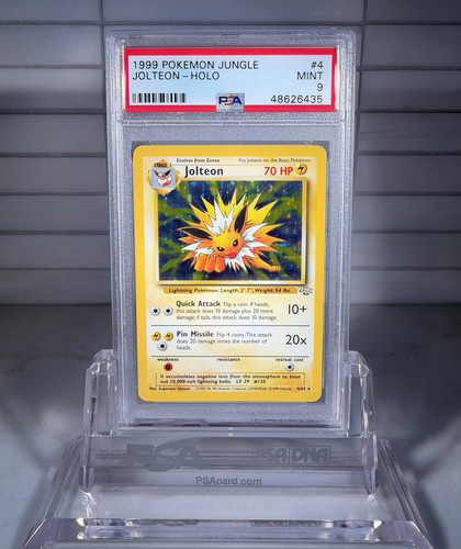 Jolteon (Unlimited) graded PSA 9 for sale on eBay
