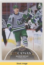 2021-22 Upper Deck Series 2 UD Canvas Martin Necas #C135 READ 0qr0