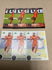 2021 Parkside NWSL Vol 1/2 Houston Nichelle Prince Common (3)/Star Game (3) Card
