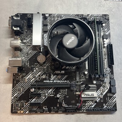 USED ASUS PRIME B450M-A, Ryzen 5 3600, 16gb RAM