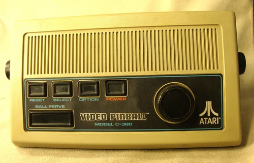 Atari Video Pinball C-380 Console System Used Sold As Is Untested