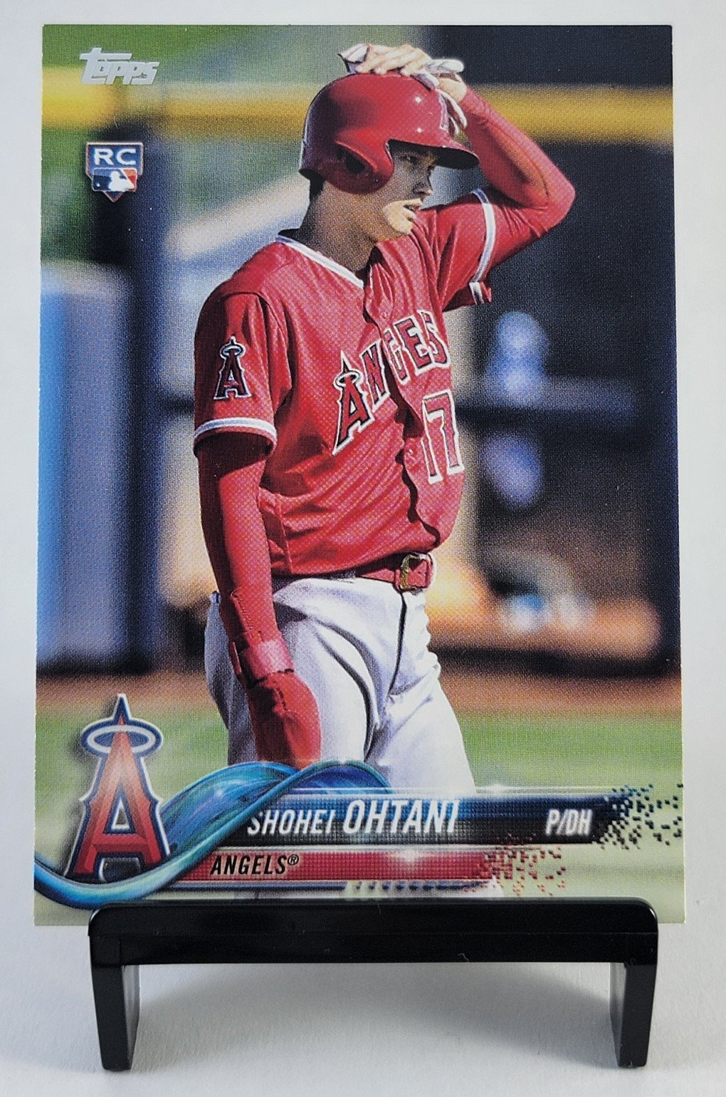 Shohei Ohtani 2018 Topps #700 SSP Variation (Hand on Helmet) Price
