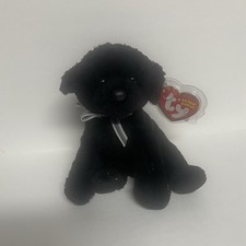 Ty Beanie Baby Chaser Black Lab Dog Stuffed Plush