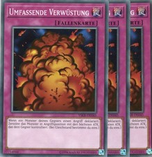 yugioh 3x Umfassende Verwüstung YSKR-DE045 COMMON DEUTSCH