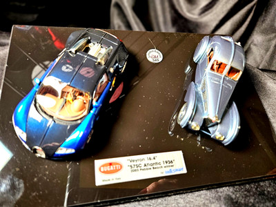 RARE Veyron 16.4 57SC Atlantic 1936 1:43 Scale Inv. #0402