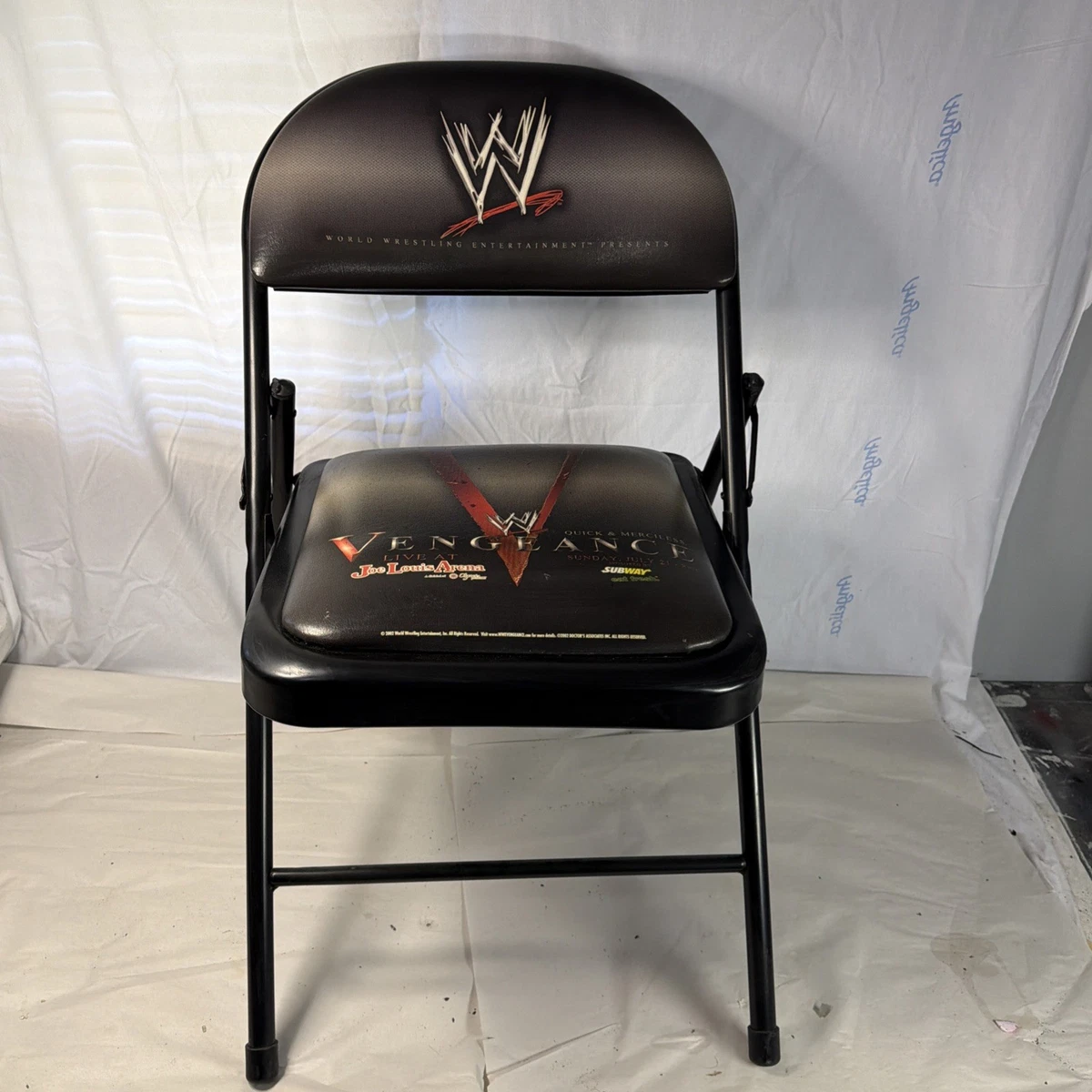 Las mejores ofertas en Sillas de lucha de la WWE Negro | eBay