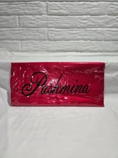 New In Package Ladies Pashmina 70/30 Satin Blend Soft Wrap Shawl Scarf Stole