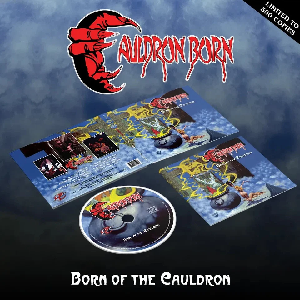 CAULDRON BORN - Born Of The Cauldron (LIM. 300 DIGIPAK*US METAL KILLER) - Bild 2 von 4