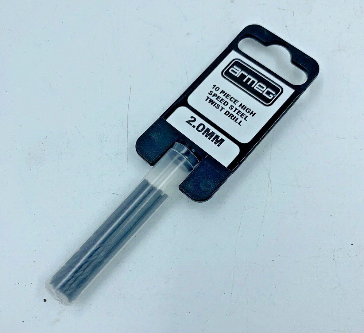 Armeg YM0200L 2MM HSS TWIST METAL DRILL BITS PACK OF 10