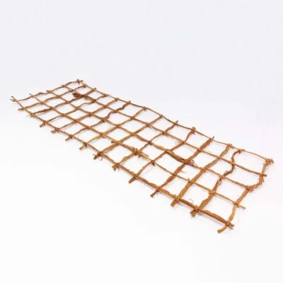 TERRA EXOTICA Kletternetz aus Naturfasern 100 x 40 cm - Chamäleon Deko , Mammutgeflecht