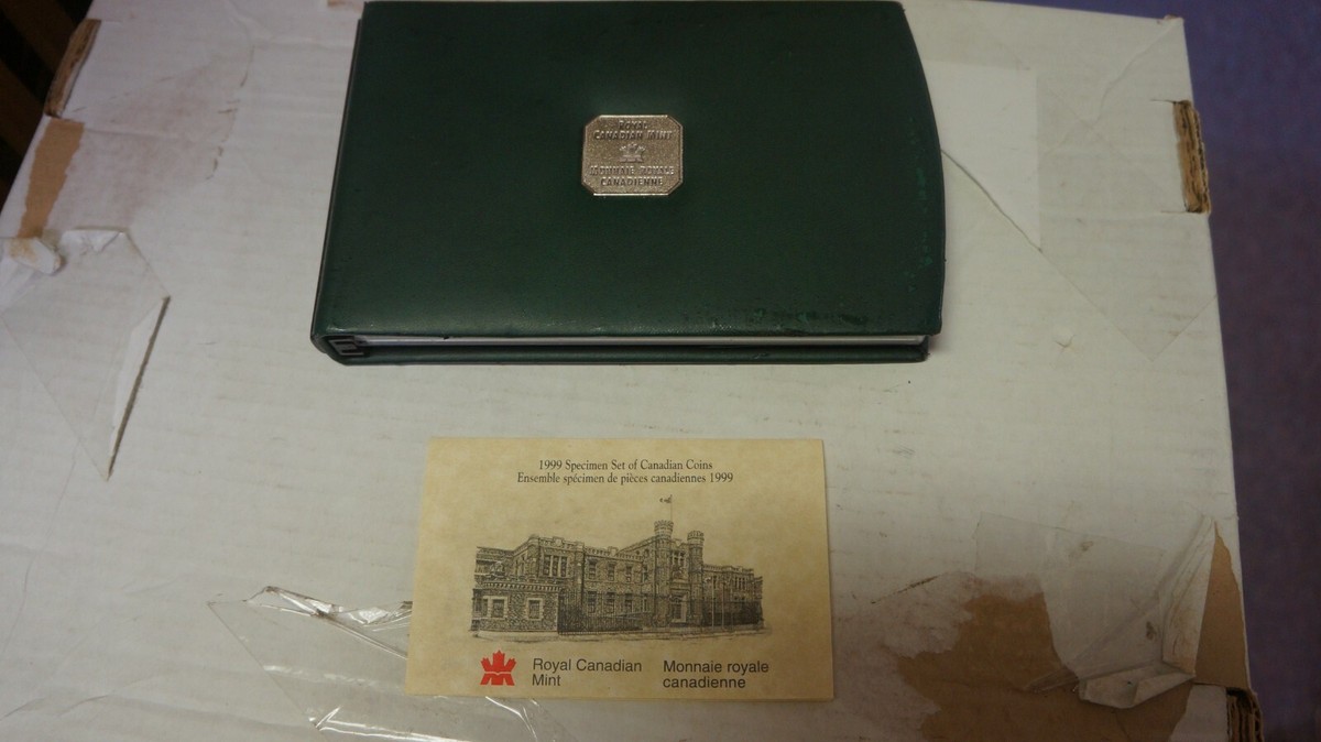 1999 Royal Canadian Mint Specimen Set w original packaging | eBay