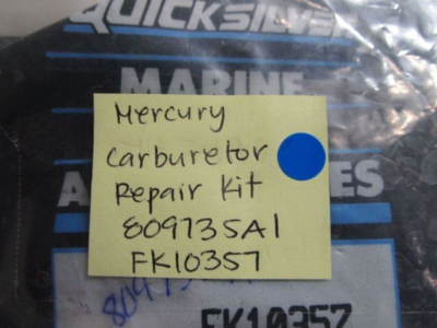 Mercury Sport Jet 90 95xr Carburetor Rebuild Kit Repair Fk10357