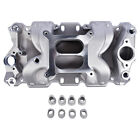 7501 Air-Gap Intake Manifold w/ Gasket For 1958-1986 Small-Block Chevy 262-400