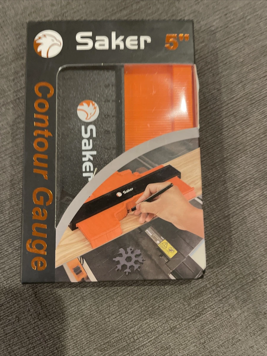 Saker Contour Gauge 5 Inch Lock Profile Tool Adjustable Lock