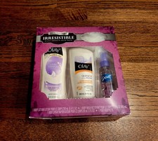 Olay Secret Beautifully Irresistible Silky Smooth Skin Pack Gift Set Very Rare 