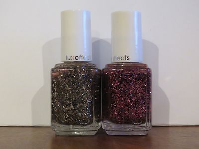 ESSIE NAIL POLISH LUXEFFECTS FRINGE FACTOR & FASHION FLARES