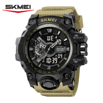 Wrist Watches Digital Watches Watches For Men Army Skmei 1155 Gold