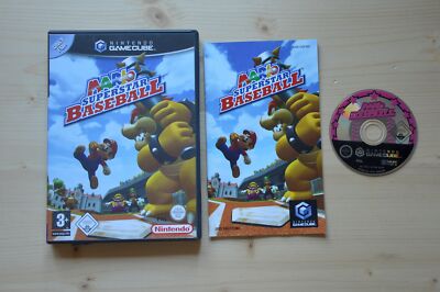 NGC - Mario Superstar Baseball - (OVP, mit Anleitung)