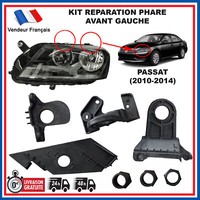 Satz Festsetzung Optik Scheinwerfer Links Nuckel FüR VW Passat 10-14 - 3AA998225