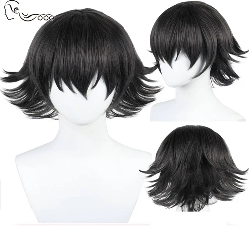Bungo Stray Dogs Season 3 Osamu Dazai Men Cosplay Costume Halloween Outfit Wig - Picture 32 of 43