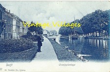 Vintage Delft Oranjeplantage Dr Trenkler Co Leipzig Briefkaart Postcard