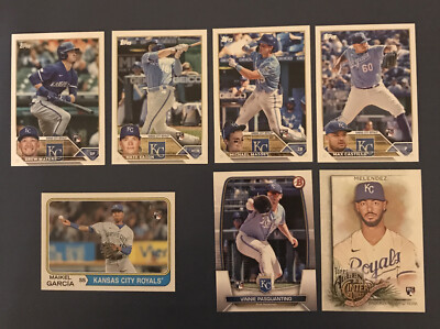 2023 Topps Kansas City Royals Rookie Card Lot Of Seven (7)