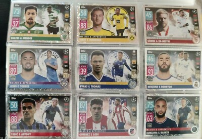 Topps Match Attax 2021/22 Master & Apprentice Card | Pack Fresh | Pick Your Own 