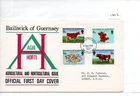 GUERNSEY - FIRST DAY COVER - FDC -1412- 1970  AGRICULTURE & HORTICULTURE