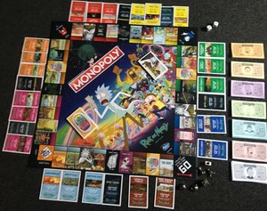rick & morty monopoly